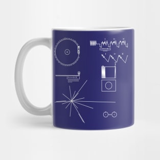 The Golden Record Mug